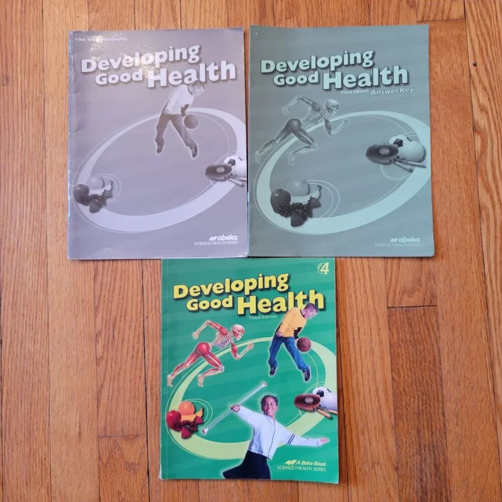 Abeka Health Science History Grade 4 Work Text Answer Test Key Book Lot Home Sch